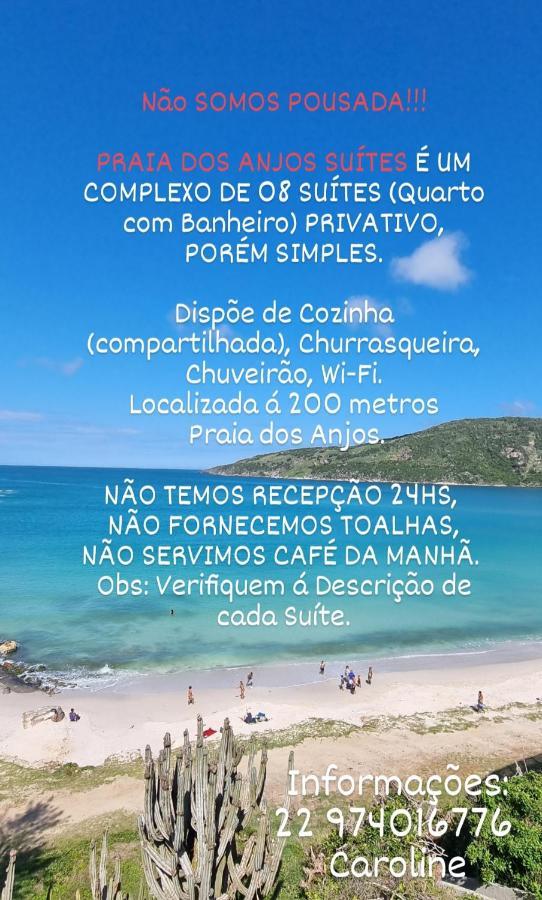 Praia Dos Anjos - Suites Арраял-ду-Кабу Екстер'єр фото